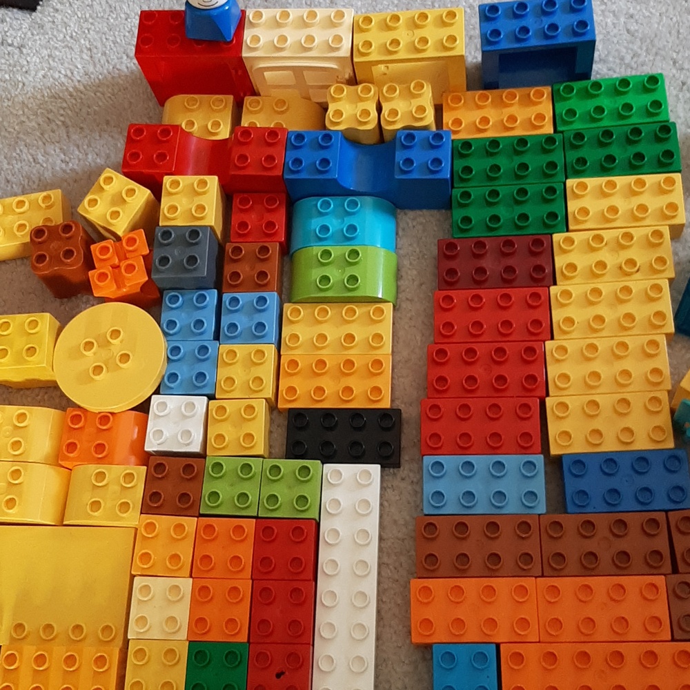 Classic Lego Duplo Building Blocks Assortment - Picture 3 of 6